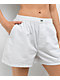 Vans Alicia Checkerboard White Boxer Shorts - Thumbnail image 3 of 3