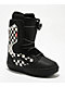 Vans Aura OG Black & Checkerboard Snowboard Boots - Thumbnail image 1 of 4