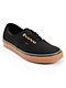 Vans Authentic Black & Gum Skate Shoes - Thumbnail image 1 of 5