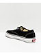 Vans Authentic Black and White Canvas Skate Shoes