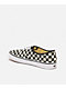 Vans Authentic Checkerboard Black & Off White Skate Shoes - Thumbnail image 2 of 5