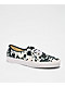 Vans Authentic Cow Print Black & Marshmallow White Skate Shoes - Thumbnail image 1 of 5