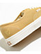 Vans Authentic Eco Theory Mustard Gold & True White Skate Shoes