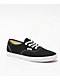 Vans Authentic Lowpro Black & White Skate Shoes - Thumbnail image 1 of 4