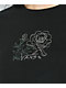 Vans Bloom Tomb Black Crop T-Shirt - Thumbnail image 2 of 2