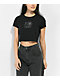 Vans Bloom Tomb Black Crop T-Shirt - Thumbnail image 1 of 2