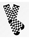 Vans Boys Black & White Checkered Crew Socks