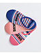 Vans Canoodles Party Stripe paquete de 3 calcetines invisibles