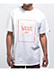 Vans Classic Print Box White T-Shirt - Thumbnail image 1 of 2