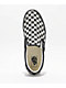 Vans Classic Slip-On Checkerboard White & Black Skate Shoes - Thumbnail image 4 of 5
