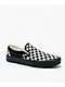 Vans Classic Slip-On Checkerboard White & Black Skate Shoes - Thumbnail image 1 of 5