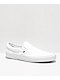 Vans Classic Slip-On Monochromatic True White Skate Shoes - Thumbnail image 1 of 5