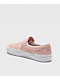Vans Classic Slip-On Satin Checkerboard Sepia Skate Shoes - Thumbnail image 2 of 4