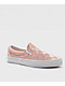 Vans Classic Slip-On Satin Checkerboard Sepia Skate Shoes - Thumbnail image 1 of 4