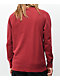 Vans Color Multiplier Overdyed Red Crew Neck Sweatshirt - Thumbnail image 2 of 3