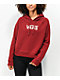Vans Drop V Burgundy Hoodie