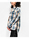 Vans Eliza Cream & Teal Flannel Shacket - Thumbnail image 4 of 6