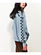 Vans Extra Fun Blue Oversize Zip Hoodie - Thumbnail image 4 of 5