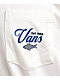 Vans Fishing Club White Pocket T-Shirt - Thumbnail image 3 of 3