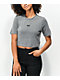 Vans Flying V Grey Crop T-Shirt