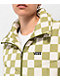 Vans Foundry Print MTE Green & White Checker Puffer Jacket - Thumbnail image 2 of 2
