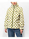 Vans Foundry Print MTE Green & White Checker Puffer Jacket - Thumbnail image 1 of 2