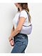Vans Half Pipe Lavender Checker Shoulder Bag - Thumbnail image 2 of 4