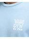 Vans Jank Ditsy Blue Overdye Long Sleeve T-Shirt