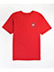 Vans Kids Logo Check Red T-Shirt - Thumbnail image 2 of 2