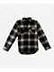 Vans Kids Monterey III Black & Grey Flannel Shirt