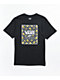 Vans Kids Pizza Print Box Black T-Shirt - Thumbnail image 1 of 2