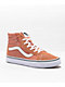 Vans Kids Sk8-Hi Side Zip Sun Baked Skate Shoes - Thumbnail image 1 of 5