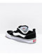 Vans Knu Skool Black & White Skate Shoes - Thumbnail image 2 of 7