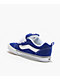 Vans Knu Skool Blue & White Skate Shoes - Thumbnail image 2 of 4