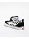 Vans Knu Skool Checkerboard Black & White Skate Shoes - Thumbnail image 2 of 5