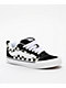 Vans Knu Skool Checkerboard Black & White Skate Shoes - Thumbnail image 1 of 5