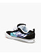 Vans Knu Skool Flame Black & Blue Skate Shoes - Thumbnail image 2 of 5
