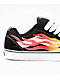 Vans Knu Skool Flame Black & Red Skate Shoes - Thumbnail image 6 of 6