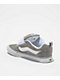 Vans Knu Skool Grey & White Skate Shoes - Thumbnail image 2 of 5