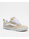 Vans Knu Skool Pig Suede Oatmeal Skate Shoes - Thumbnail image 1 of 5