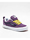 Vans Knu Skool Purple & White Skate Shoes - Thumbnail image 1 of 5