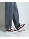 Vans Knu Skool Stack Brown Orange Skate Shoes - Thumbnail image 3 of 4