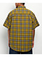 Vans Lawson Yellow Plaid Short Sleeve Shirt - Thumbnail image 2 of 3