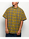 Vans Lawson Yellow Plaid Short Sleeve Shirt - Thumbnail image 1 of 3