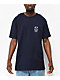 Vans Leisure Activity Navy T-Shirt - Thumbnail image 2 of 3