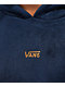 Vans Lizzie Armanto Navy Fleece Hoodie - Thumbnail image 3 of 5