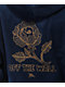 Vans Lizzie Armanto Navy Fleece Hoodie - Thumbnail image 5 of 5