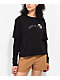 Vans Love Is Kind Black Crop Twofer Long Sleeve T-Shirt - Thumbnail image 1 of 4