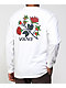 Vans Low Point Floral White Long Sleeve T-Shirt - Thumbnail image 1 of 3