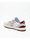 Vans Lowland 2.0 Vintage Red & Gum Skate Shoes - Thumbnail image 2 of 5